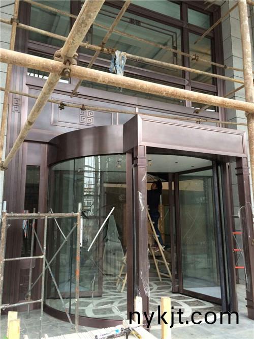 兰州两翼旋转门-甘南州州委办公楼 兰州两翼旋转门-甘南州州委办公楼