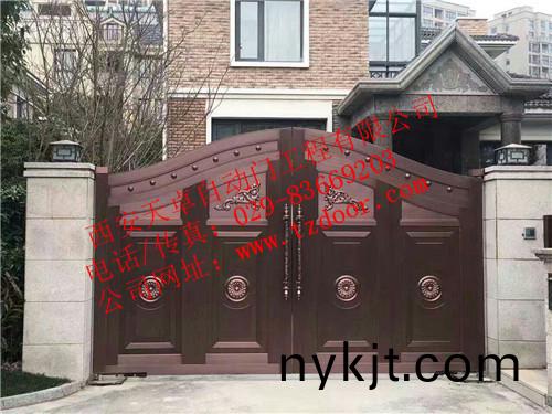 西安自动平开庭院铜门029-83669203 西安自动平开庭院铜门029-83669203