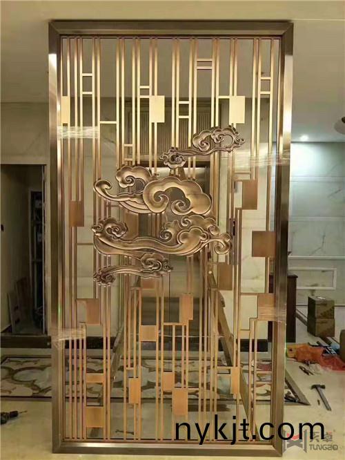 铜艺屏风 铜艺屏风