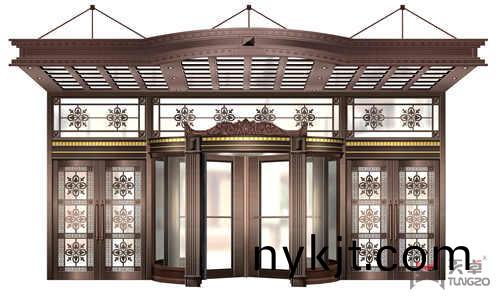 两翼旋转门 两翼旋转门