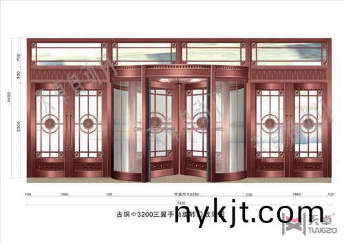 两翼旋转门 两翼旋转门