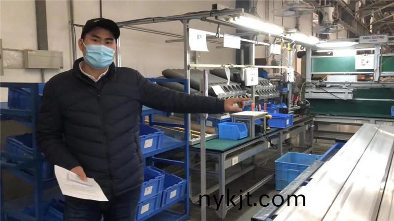 参观多玛工厂 参观多玛工厂