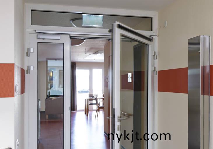 无障碍通道90°平开自动门 无障碍通道90°平开自动门