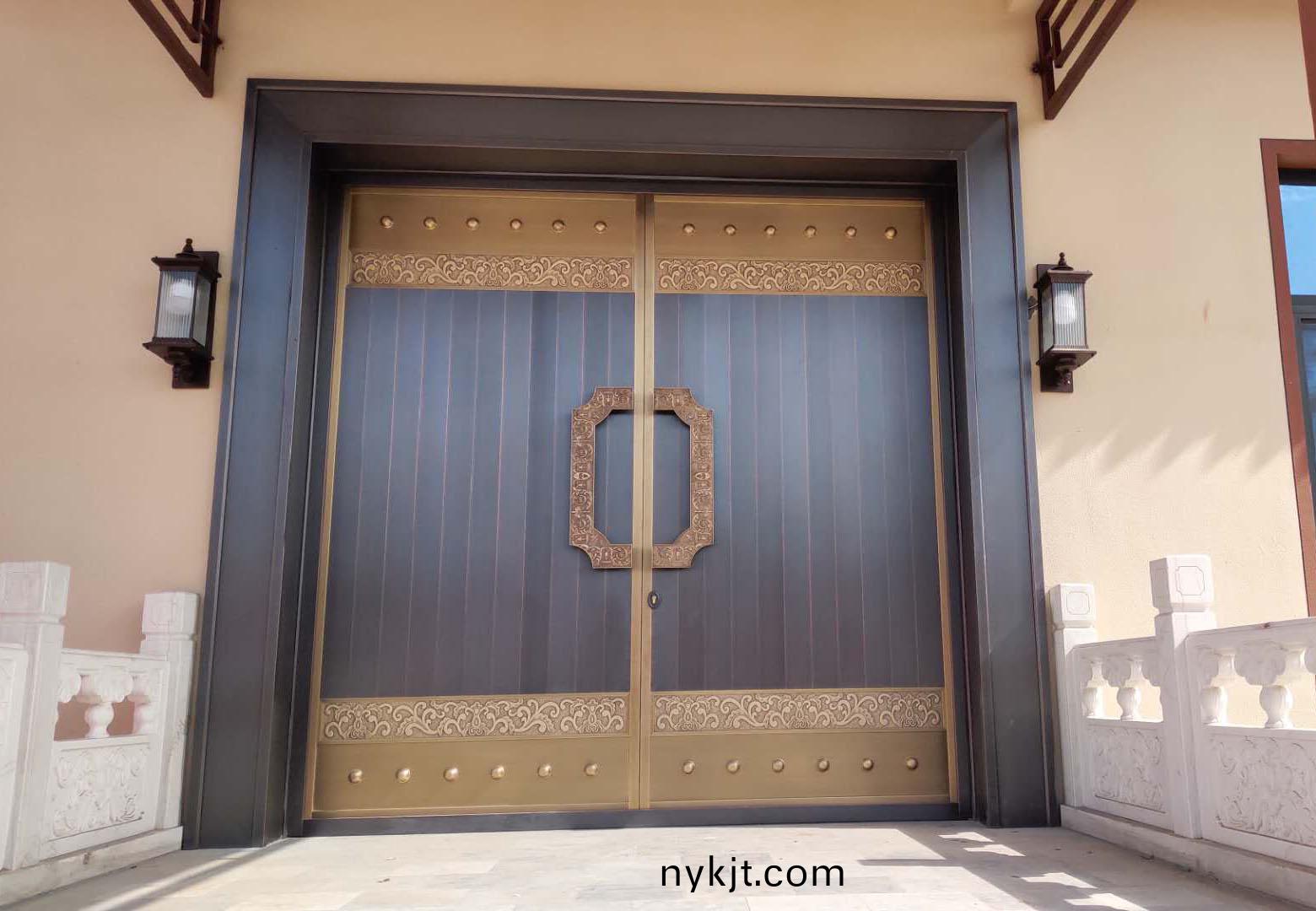 河北农村别墅铜门 河北农村别墅铜门