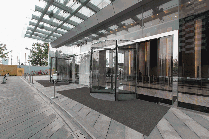 银泰中心办公写字楼3号楼入口  银泰中心办公写字楼3号楼入口