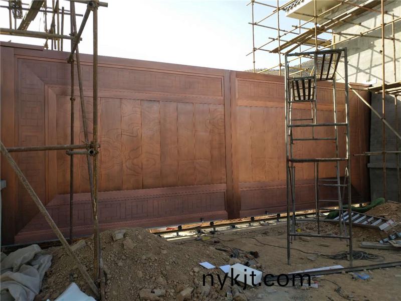 昭陵电动双开铜大门 昭陵电动双开铜大门