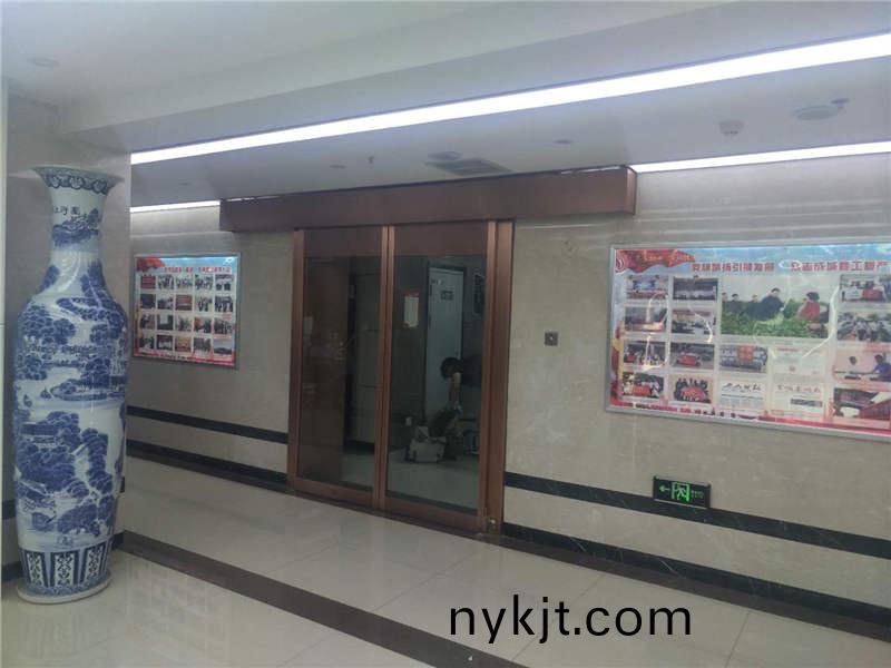 办公室纯铜自动门 办公室纯铜自动门