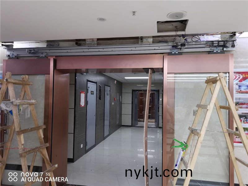 办公室纯铜自动门 办公室纯铜自动门