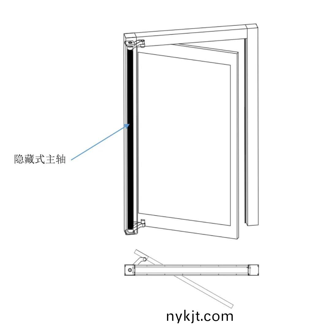 西安天卓平衡易推门(平衡门) 西安天卓平衡易推门(平衡门)