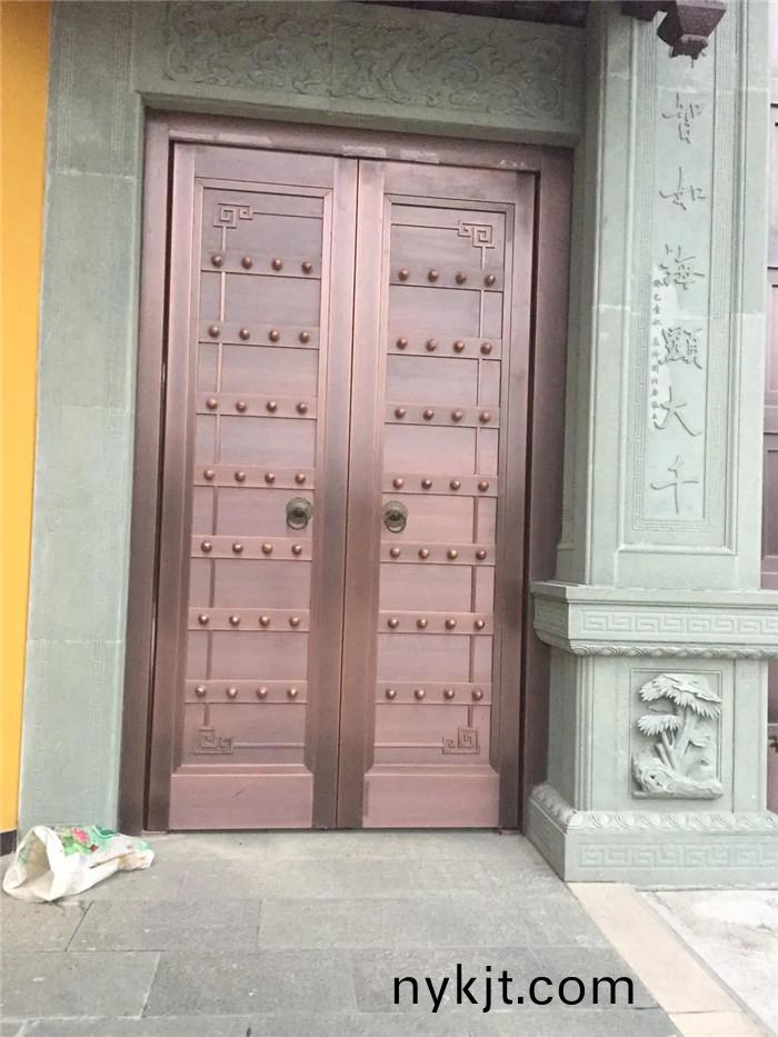 西安寺庙铜门、铜装饰案例赏析 西安寺庙铜门、铜装饰案例赏析