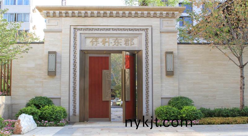 西安天卓纯铜门匠心著述天工豪宅 西安天卓纯铜门匠心著述天工豪宅