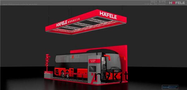 海福乐五金移动展厅,开进深圳国际家具展 海福乐五金移动展厅,开进深圳国际家具展