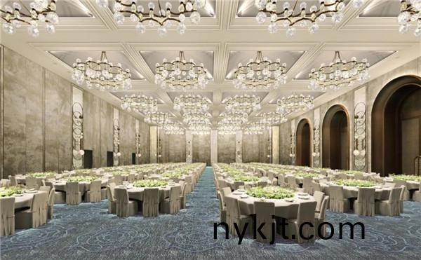 西安华尔道夫酒店宴会区域  西安华尔道夫酒店宴会区域