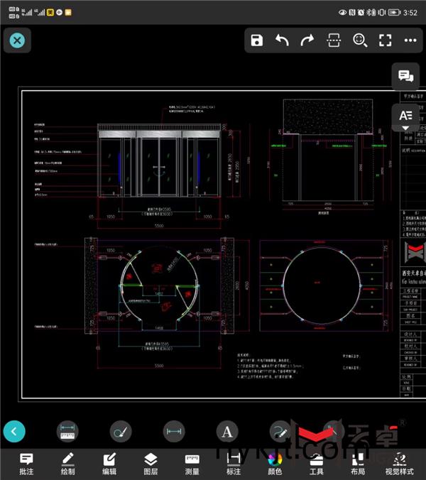 皇冠假日酒店多玛旋转门方案