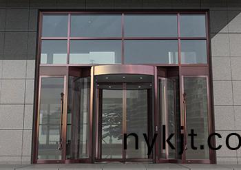 05-标准不带展台两翼旋转门