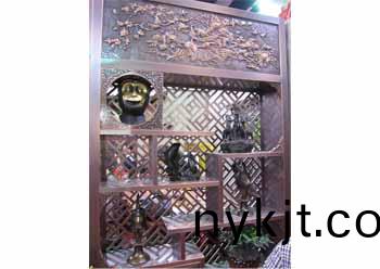 古典风格铜展架