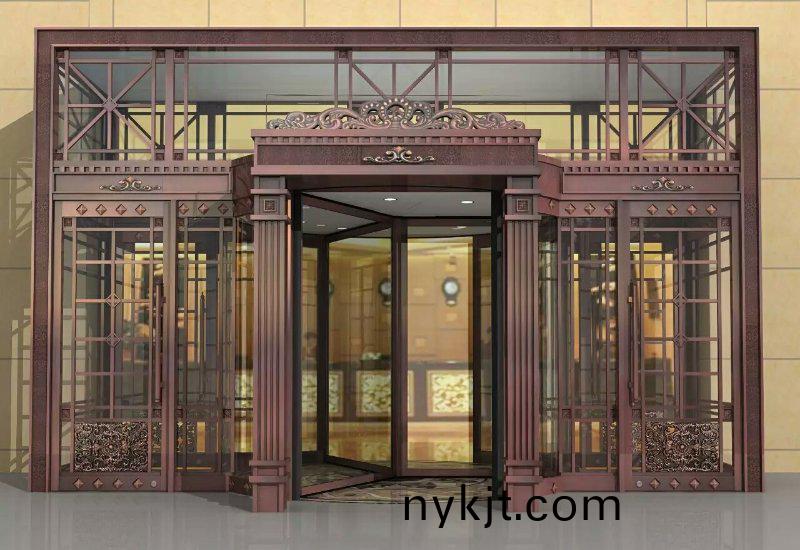 【西安旋转门】天卓牌三翼自动旋转门