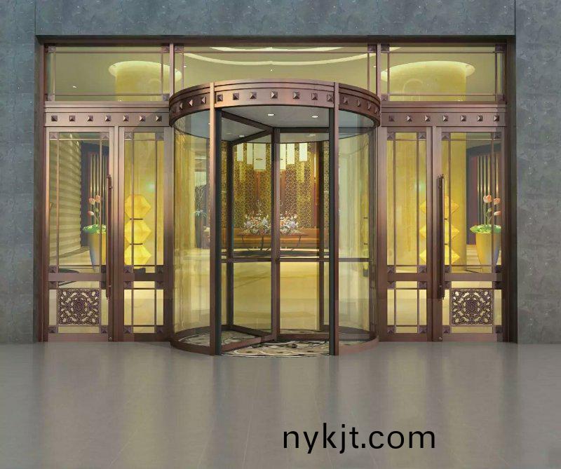 【西安旋转门】天卓牌三翼自动旋转门