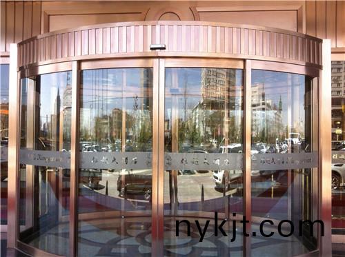 02-扶桑弧形自动门