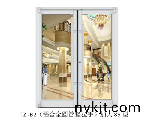 肯德基门TZ-B2铝合金圆管竖拉手  加大85型