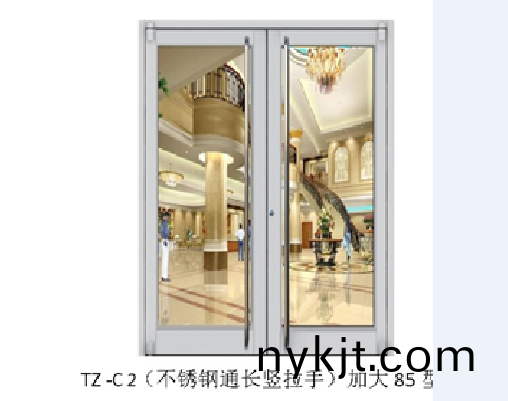 肯德基门TZ-C2不锈钢通长竖拉手  加大85型