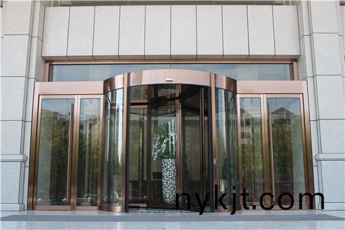 咸阳带门斗旋转门-咸阳金芙蓉办公楼