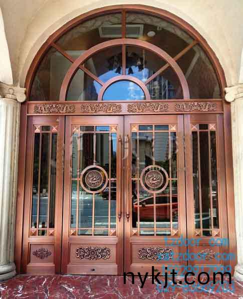 玻璃铜门 玻璃铜门