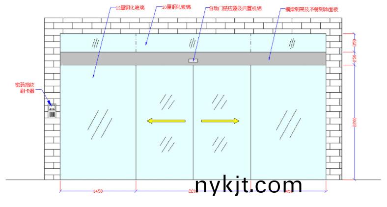 多玛感应自动门 多玛感应自动门