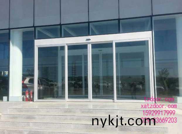 松下白色型材自动门