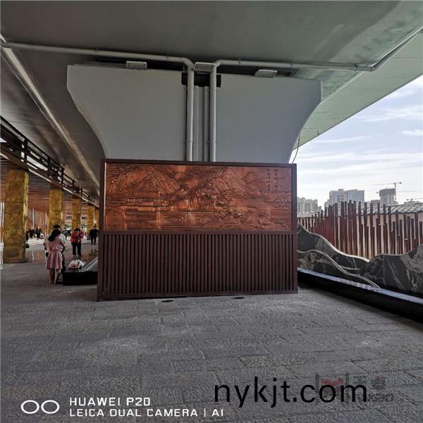 西安北客站铜浮雕工程案例 西安北客站铜浮雕工程案例