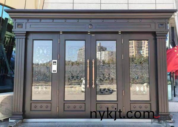 四开玻璃单元门