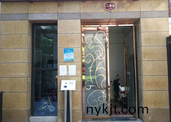 对开地弹单元门