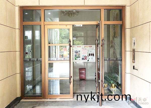 地弹玻璃单元门