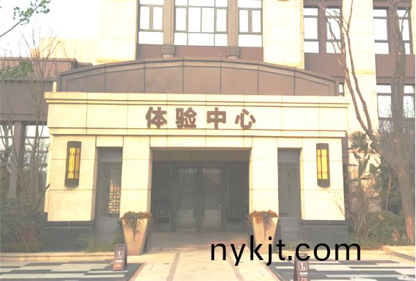 西安龙湖地产售楼部纯铜地弹门 西安龙湖地产售楼部纯铜地弹门