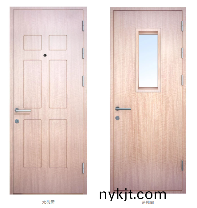  单开钢木质防火门