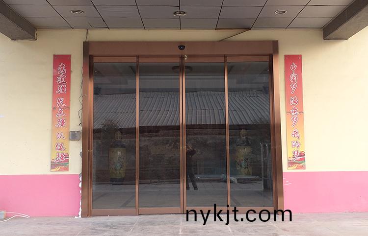 铜川满意水泥厂办公楼自动门地弹门 铜川满意水泥厂办公楼自动门地弹门