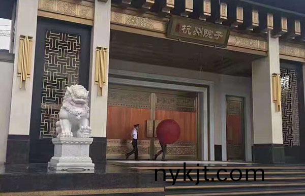 房地产铜门，小区铜门，售楼部铜门
