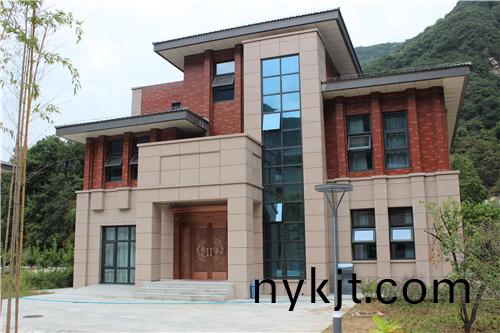 西安干部疗养中心九龙湾别墅入户铜门