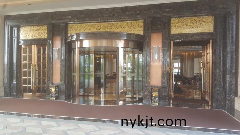 西安天卓自动门-星河湾两翼旋转门