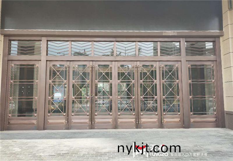 西安碧桂园嘉誉售楼部铜门 西安碧桂园嘉誉售楼部铜门