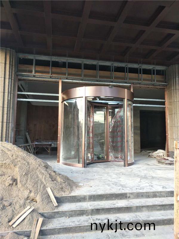 酒店三翼自动旋转门 酒店三翼自动旋转门