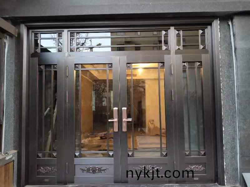 玻璃对开铜门 玻璃对开铜门