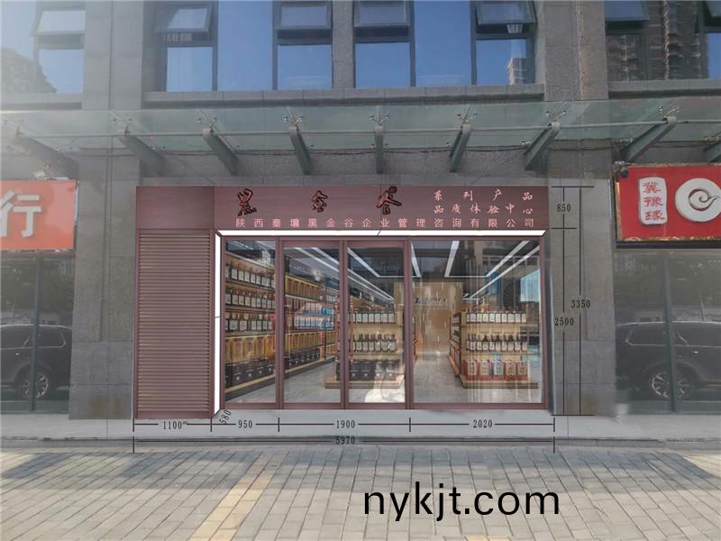 门店商铺铜门 门店商铺铜门