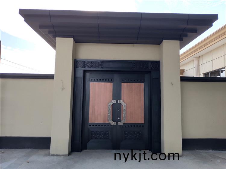 西安庭院别墅中式豪华铜门 西安庭院别墅中式豪华铜门