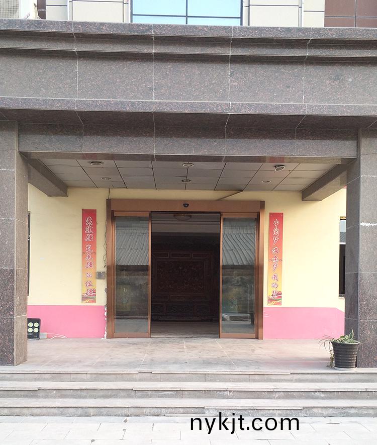 铜川满意水泥厂办公楼自动门地弹门 铜川满意水泥厂办公楼自动门地弹门