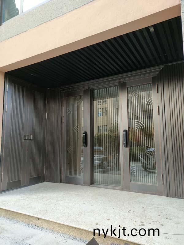 西安永和璞玉小区别墅铜门 西安永和璞玉小区别墅铜门