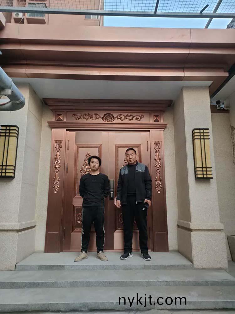 西安地产公司办公室铜门 西安地产公司办公室铜门