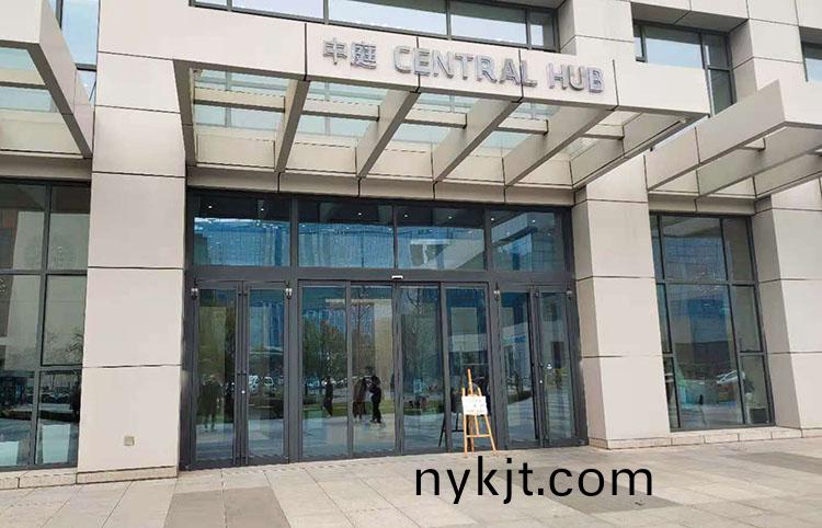 西安环普产业园办公楼自动门 西安环普产业园办公楼自动门