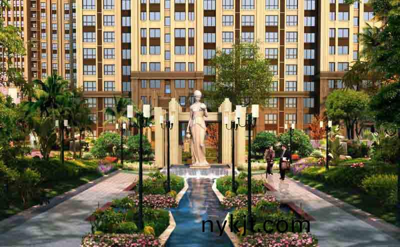 西安国金华府入户子母铜门 西安国金华府入户子母铜门