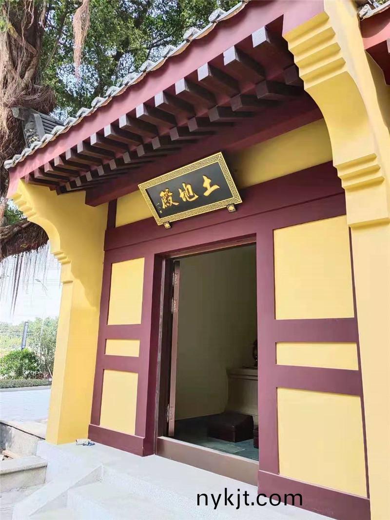 土地殿铜门,铜牌扁  土地殿铜门,铜牌扁